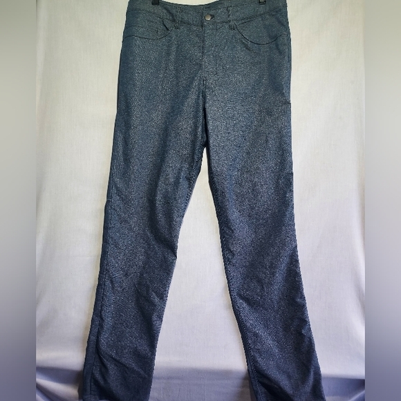 Lululemon ABC Pant 6 Pocket Classic Canvas Heathered Mens‎ Size 33 - Picture 1 of 8